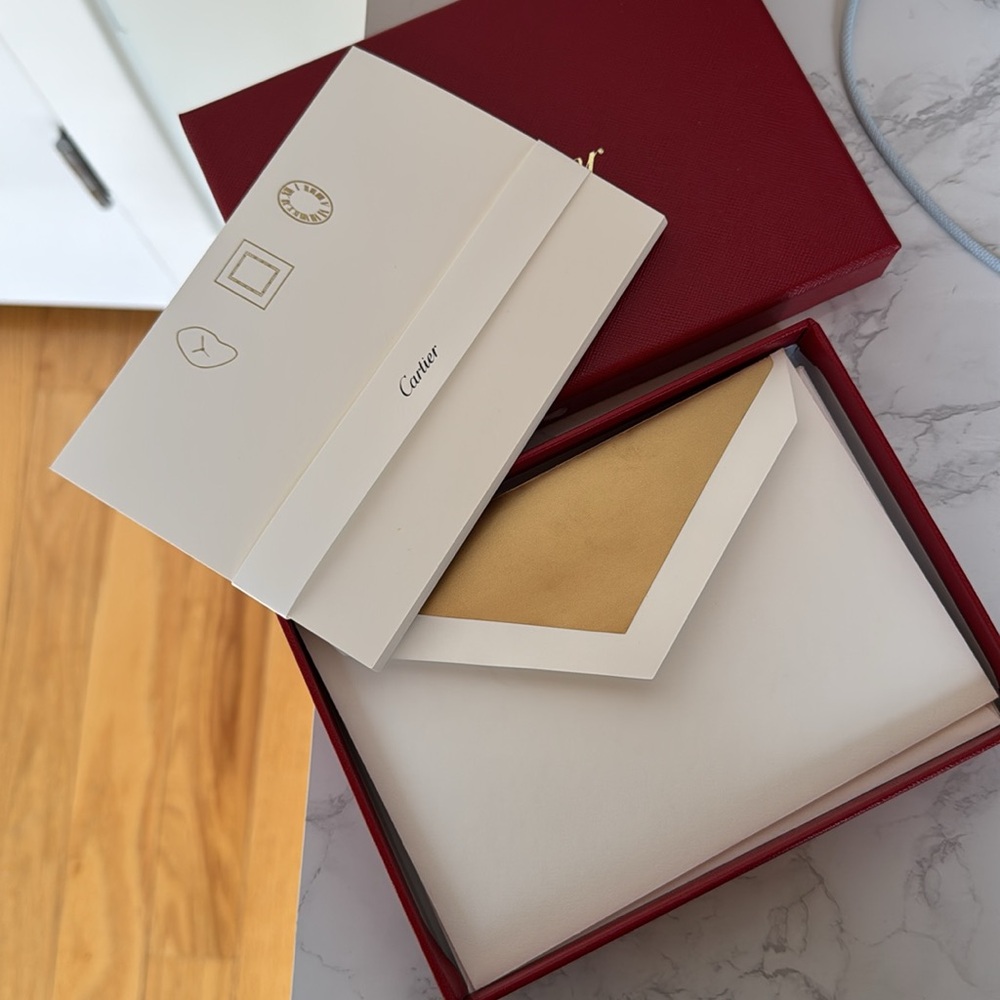 Cartier Red Box + Note Cards - Picture 4 of 4
